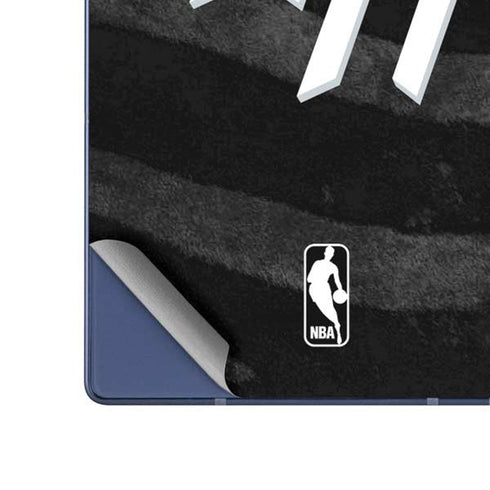 NBA Houston Rockets Black Animal Print Galaxy Z Fold6 Skin
