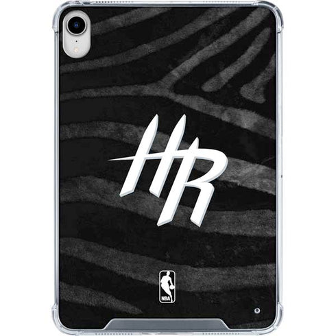 NBA Houston Rockets Black Animal Print iPad 11th Gen (2025) Clear Case