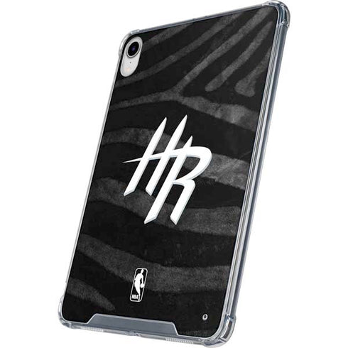 NBA Houston Rockets Black Animal Print iPad 11th Gen (2025) Clear Case