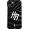 NBA Houston Rockets Black Animal Print iPhone 15 Impact Case