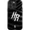 NBA Houston Rockets Black Animal Print iPhone 15 Pro Impact Case