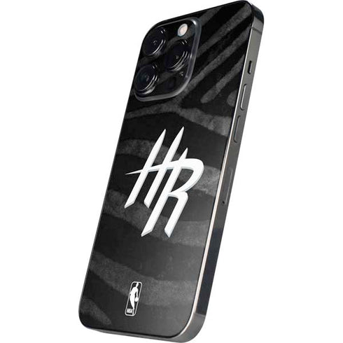 NBA Houston Rockets Black Animal Print iPhone 15 Pro Max Skin