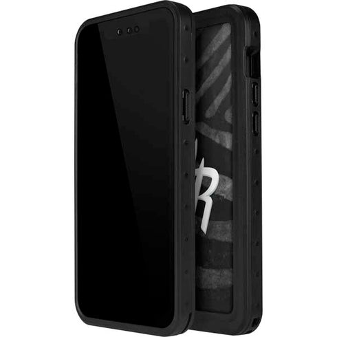 NBA Houston Rockets Black Animal Print iPhone 15 Pro Waterproof Case