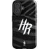 NBA Houston Rockets Black Animal Print iPhone 16 Impact Case
