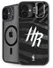 NBA Houston Rockets Black Animal Print iPhone 16 Kickstand Case