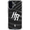 NBA Houston Rockets Black Animal Print iPhone 16 Plus Clear Case