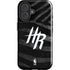 NBA Houston Rockets Black Animal Print iPhone 16 Plus Impact Case