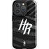 NBA Houston Rockets Black Animal Print iPhone 16 Pro Max Impact Case