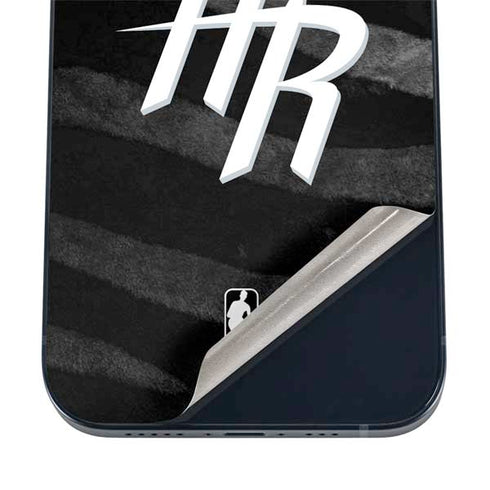 NBA Houston Rockets Black Animal Print iPhone 16 Skin