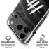 NBA Houston Rockets Black Animal Print iPhone 18 Pro Clear Case