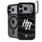 NBA Houston Rockets Black Animal Print iPhone 18 Pro Kickstand Case