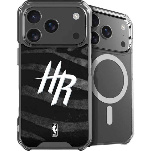 NBA Houston Rockets Black Animal Print iPhone 18 Pro Max MagSafe Case