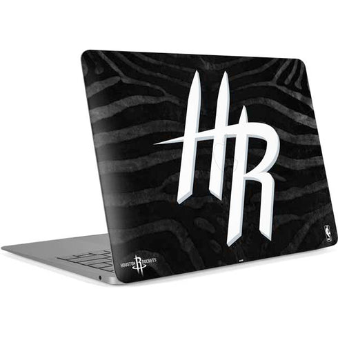 NBA Houston Rockets Black Animal Print Apple MacBook Air Skin
