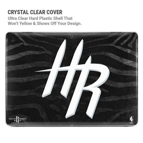 NBA Houston Rockets Black Animal Print MacBook Pro 14in (2021-24) Case plus Skin