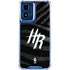NBA Houston Rockets Black Animal Print Moto G Play 4G (2024) Clear Case