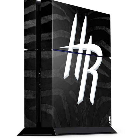 NBA Houston Rockets Black Animal Print PlayStation PS4 Skins