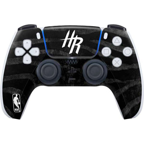 NBA Houston Rockets Black Animal Print PlayStation PS5 Skins