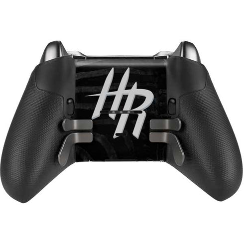 NBA Houston Rockets Black Animal Print Xbox Elite Wireless Controller Series 2 Skin