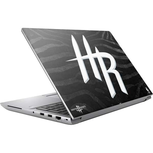 NBA Houston Rockets Black Animal Print HP ZBook Fury 16 G10 Skin