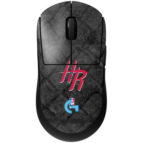 NBA Houston Rockets Dark Rust G Pro Wireless Gaming Mouse Skin