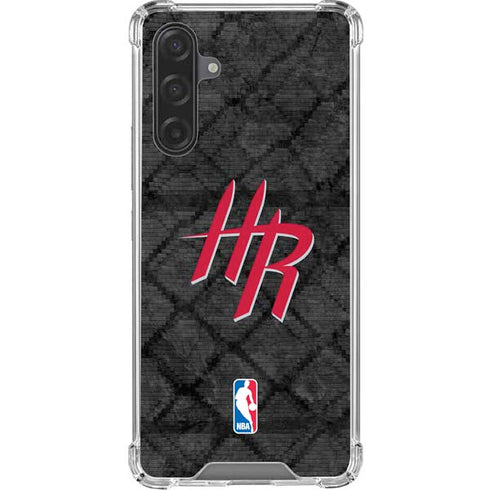 NBA Houston Rockets Dark Rust Galaxy A17 Clear Case