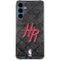 NBA Houston Rockets Dark Rust Galaxy A35 5G Clear Case
