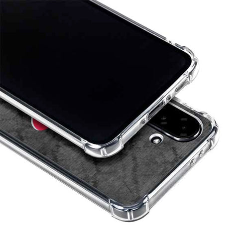NBA Houston Rockets Dark Rust Galaxy A36 5G Clear Case