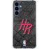 NBA Houston Rockets Dark Rust Galaxy A55 5G Clear Case