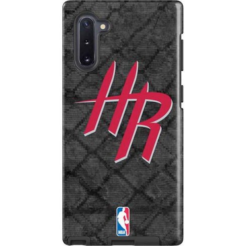 NBA Houston Rockets Dark Rust Galaxy Cases