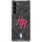 NBA Houston Rockets Dark Rust Galaxy S24 FE Clear Case