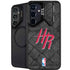 NBA Houston Rockets Dark Rust Galaxy S24 FE Kickstand Case