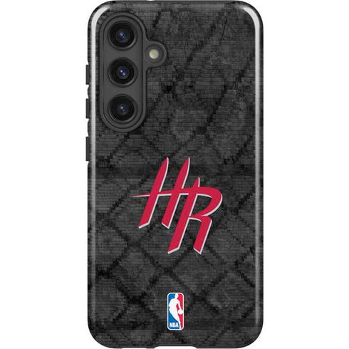 NBA Houston Rockets Dark Rust Galaxy S25 Impact Case