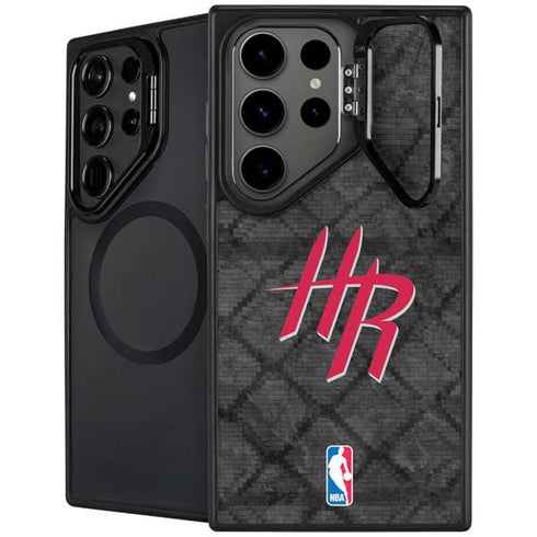NBA Houston Rockets Dark Rust Galaxy Cases