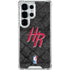 NBA Houston Rockets Dark Rust Galaxy S26 Ultra Clear Case