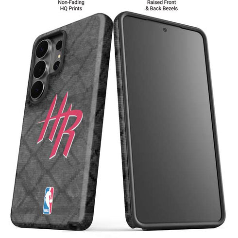 NBA Houston Rockets Dark Rust Galaxy S26 Ultra Impact Case