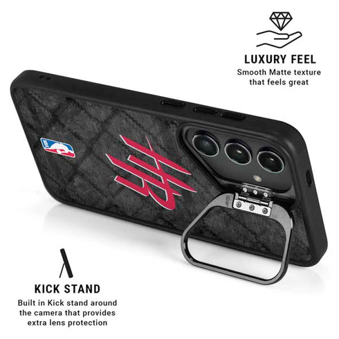 NBA Houston Rockets Dark Rust Galaxy S26 Ultra Kickstand Case