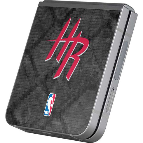 NBA Houston Rockets Dark Rust Galaxy Z Flip6 Skin