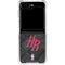 NBA Houston Rockets Dark Rust Galaxy Z Flip6 Clear Case
