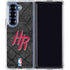NBA Houston Rockets Dark Rust Galaxy Z Fold6 Clear Case