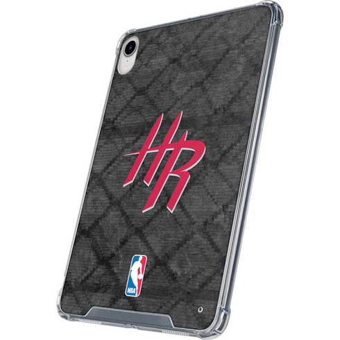 NBA Houston Rockets Dark Rust iPad 11th Gen (2025) Clear Case