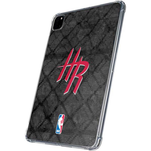 NBA Houston Rockets Dark Rust iPad Pro 11in (2024) Clear Case