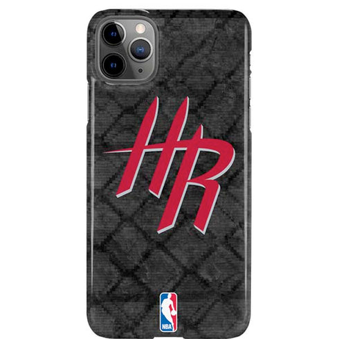 NBA Houston Rockets Dark Rust iPhone Cases