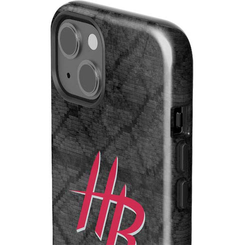 NBA Houston Rockets Dark Rust iPhone 15 Impact Case