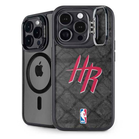 NBA Houston Rockets Dark Rust iPhone 15 Pro Max Kickstand Case