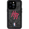 NBA Houston Rockets Dark Rust iPhone 15 Pro Waterproof Case