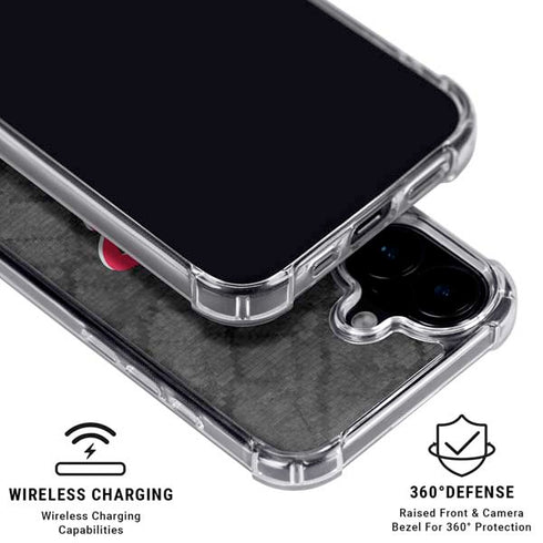 NBA Houston Rockets Dark Rust iPhone 16 MagSafe Case