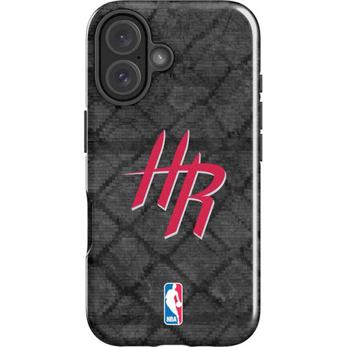 NBA Houston Rockets Dark Rust iPhone 16 Plus Impact Case