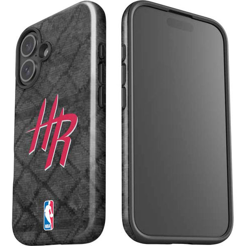 NBA Houston Rockets Dark Rust iPhone 16 Plus Impact Case