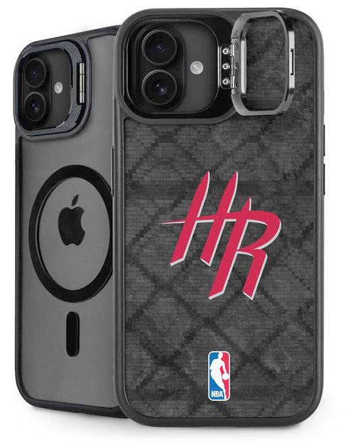 NBA Houston Rockets Dark Rust iPhone 16 Plus Kickstand Case