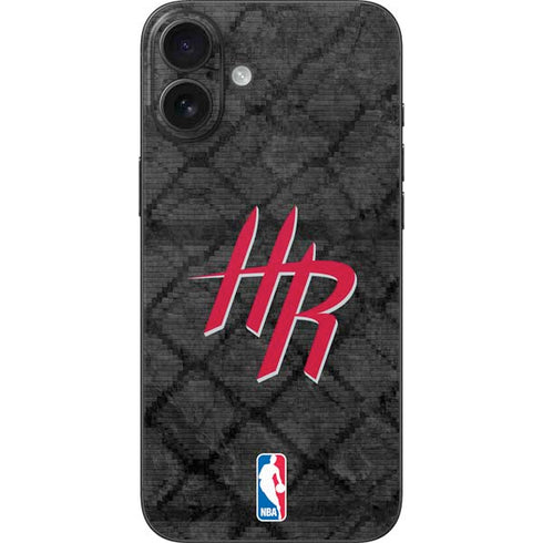 NBA Houston Rockets Dark Rust iPhone 16 Plus Skin